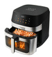 FRYTKOWNICA BEZTŁUSZCZOWA AIR FRYER FRYTOWNICA DUŻA 8L 1600W DUŻA MISA XL
