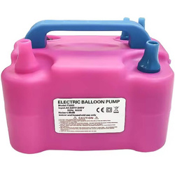 POMPKA ELEKTRYCZNA DO POMPOWANIA DMUCHANIA BALONÓW 2 DYSZE WYDAJNA 230V