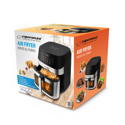 FRYTKOWNICA BEZTŁUSZCZOWA AIR FRYER FRYTOWNICA DUŻA 8L 1600W DUŻA MISA XL