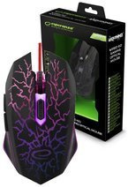 Myszka przewodowa dla graczy 6D optyczna USB MX211 LIGHTNING