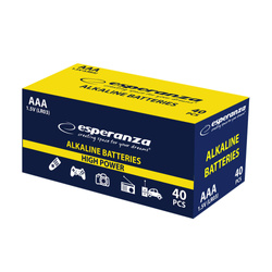 ESPERANZA BATERIE ALKALICZNE AAA R3 LR3 4 SZTUKI