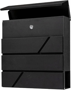 SKRZYNKA NA LISTY ULOTKI GAZETY POCZTOWA LISTOWA STALOWA Z KLUCZYKAMI