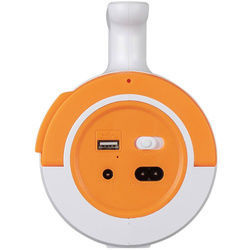 Latarka akumulatorowa 2w1 ze światłem bocznym + powerbank VA0085 VAYOX