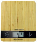 Cyfrowa waga kuchenna bambusowa 5kg/1g BAMBOO