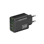ŁADOWARKA SIECIOWA 36W 4x USB-A QC 3.0 18W