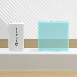 Ładowarka sieciowa GaN z gniazdem USB oraz 2x USB-C PD PPS QC4+ 65W