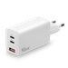 Ładowarka sieciowa GaN z gniazdem USB oraz 2x USB-C PD PPS QC4+ 65W