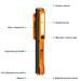 Latarka akumulatorowa warsztatowa LED LB0189 LIBOX