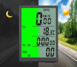 LICZNIK ROWERWY BEZPRZEWODOWY LCD