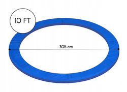 Pokrowiec osłona na sprężyny trampolina 305 cm 10FT
