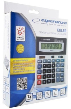 Elektroniczny kalkulator biurowy Esperanza EULER ECL103