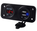 GNIAZDO ZAPALNICZKI 2 x USB WOLTOMIERZ