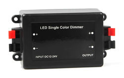 STEROWNIK ŚCIEMNIACZ DO TAŚM LED 12V + PILOT