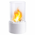 Biokominek wolnostojący bezdymny do domu na taras stół na biopaliwo