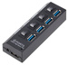HUB USB 3.0 rozdzielacz 4 porty 