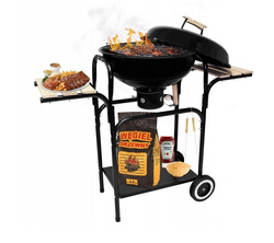 GRILL OGRODOWY ZAMYKANY Z POKRYWĄ