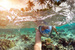 MASKA DO SNORKELINGU NURKOWANIA PEŁNOTWARZOWA