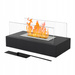Biokominek wolnostojący bezdymny na bioetanol 35x18cm czarny bio kominek