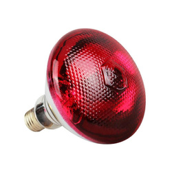 ŻARÓWKA PROMIENNIK PODCZERWIENI LAMPA GRZEWCZA KWOKA DLA KURCZĄT E27 175W