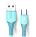 KABEL USB - USB TYP-C 2M DIODA LED