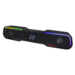 GŁOŚNIK USB SOUNDBAR LED 6W RAINBOW APALA ESPERANZA 