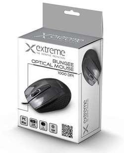 ESPERANZA MYSZ PRZEWODOWA XM110K BUNGEE USB BLACK 1000DPI 