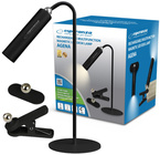 LAMPKA BIURKOWA LED 3W1 AGENA CZARNA