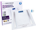 Cyfrowa waga łazienkowa analityczna bluetooth 8w1 B.FIT biała