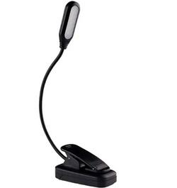 LAMPKA LED BIURKOWA KLIPS DO CZYTANIA AKUMULATOR