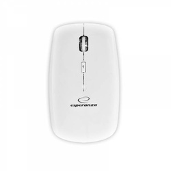 MYSZ BEZPRZEWODOWA 2.4GHZ 4D OPT. USB SATURN BIAŁA
