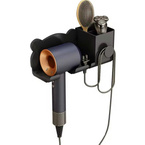 UCHWYT ŚCIENNY NA SUSZARKĘ DO WŁOSÓW WIESZAK Z ORGANIZEREM BEZ WIERCENIA