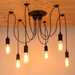 LAMPA SUFITOWA 6 RAMION ŻYRANDOL