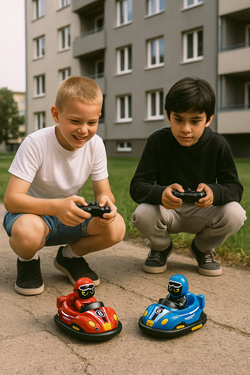 AUTA Zdalnie Sterowane Samochody Autodrom GOKART Kontrolery Zestaw RC 2szt