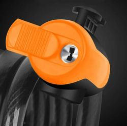 LINKA ZAPIĘCIE ROWEROWE ZABEZPIECZENIE DO ROWERU Z UCHWYTEM + 2 KLUCZYKI