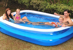 BASEN OGRODOWY PROSTOKĄTNY