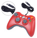 Gamepad kontroler do PC XBOX podwójna wibracja czerwony
