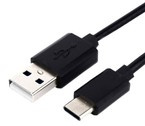 KABEL USB TYP-C 1M CZARNY