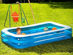 BASEN OGRODOWY PROSTOKĄTNY