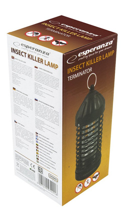 Lampa owadobójcza na komary muchy owady TERMINATOR II