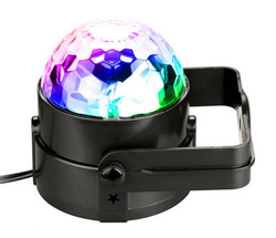 PROJEKTOR KULA DISCO LED RGB REFLEKTOR + PILOT