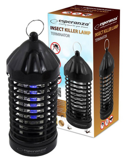 Lampa owadobójcza na komary muchy owady TERMINATOR II
