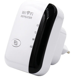 WZMACNIACZ SYGNAŁU Wi-Fi MOCNY REPEATER 300MB/S 2 TRYBY FUNKCJA WPS
