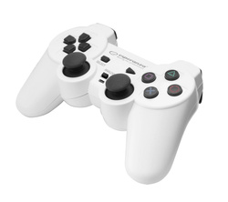 Gamepad z wibracją pad USB do PC/PS2/PS3 CORSAIR biały