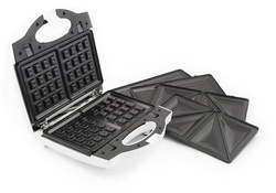 Opiekacz toster gofrownica grill 3w1 Portabella biały