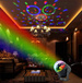 PROJEKTOR KULA DISCO LED RGB REFLEKTOR + PILOT