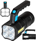 Latarka szperacz 250lm 4xLED + COB VA0113 Vayox