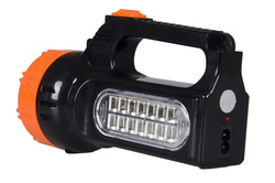 Latarka akumulatorowa LED 1.5W z ładowaniem solarnym i światłem bocznym 2.1W LB0169 LIBOX
