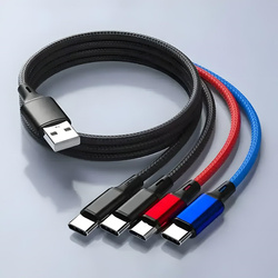 KABEL USB DO ŁADOWANIA TRANSMICJI DANYCH USB USB-C TYP C microUSB LIGHTNING
