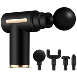 MASAŻER, PISTOLET DO MASAŻU 4 GŁOWICE