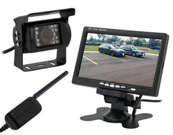 Bezprzewodowa kamera cofania monitor 7" LCD